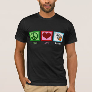 T-shirt Amour Rocket de paix