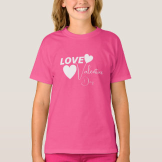 T-shirt Amour romantique Saint Valentin