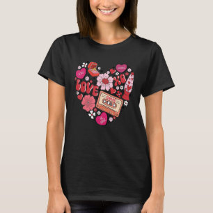 T-shirt Amour Saint-Valentin Conversation coeurs Ring Pop