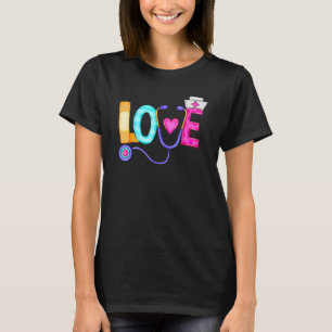 T-shirt Amour Saint-Valentin Infirmière Médecin CNA EMT In