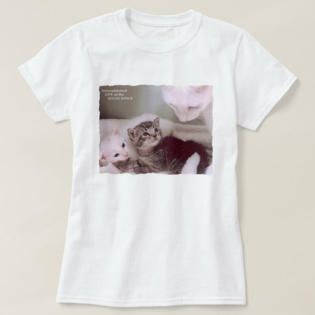T-shirt amour sans conditions (Design devant)