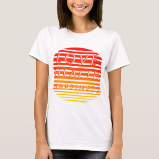 T-shirt amour santé bonheur