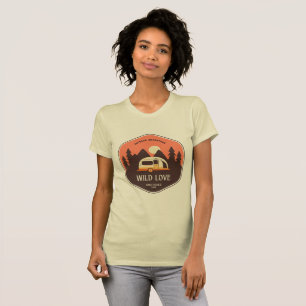 T-shirt Amour sauvage et paix