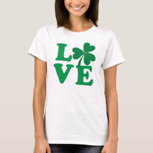 T-shirt Amour shamrock