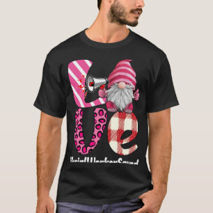 T-shirt Amour Social Worker Squad Valentines Day Gnomes Fu