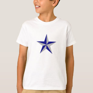 T-shirt Amour solitaire de pays du Texas d'état d'étoile