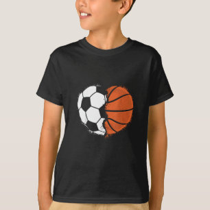 T-shirt Amour Sport Football Basketball Ballon Amant Valen