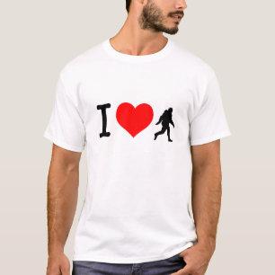 T-shirt Amour Squatchin allant