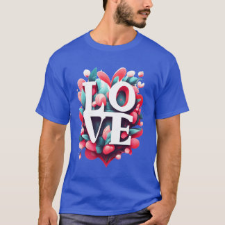 T-shirt Amour sueur amour rétro