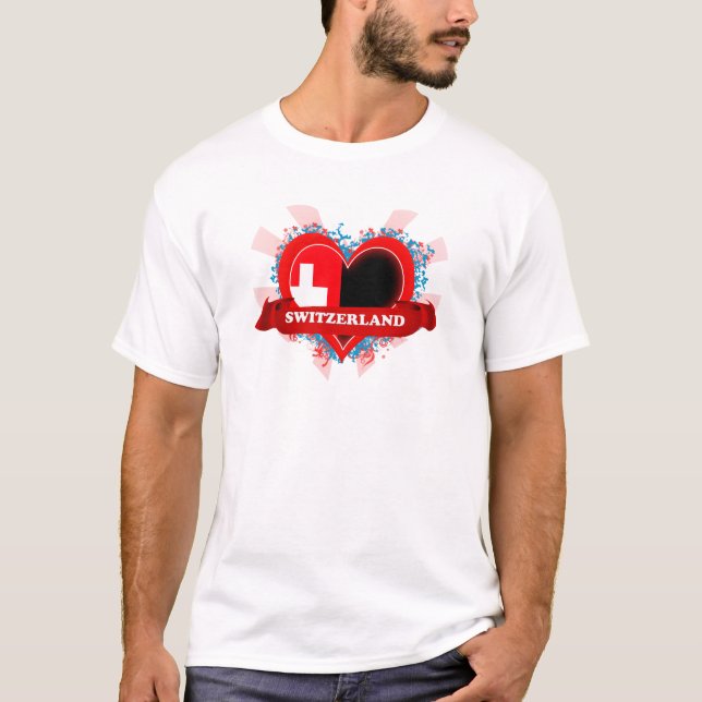 T-shirt Amour Suisse du cru I (Devant)