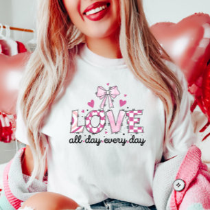 T-shirt Amour toute la journée tous les jours