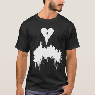T-shirt Amour versé