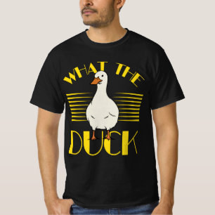 T-shirt Amoureux Canard À Jeu - What Duck Shirt