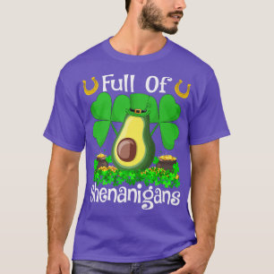 T-shirt Amoureux D'Avocado Plein De Shenanigans Avocado St