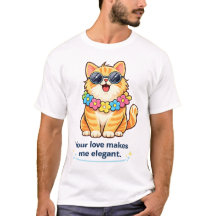 Amoureux de Chats Mignons Drôle Romantique Chat