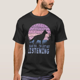 T-shirt Amoureux de chien berger allemand Vintage