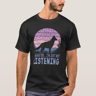 T-shirt Amoureux de chien berger allemand Vintage