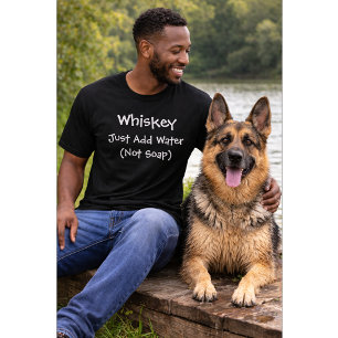 T-shirt Amoureux de chiens sur mesure Ajoutez simplement