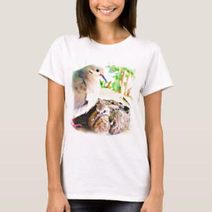T-shirt Amoureux de colombes_