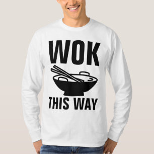 T-SHIRT AMOUREUX DE LA NOURRITURE CHINOISE, REGARDEZ COMME