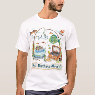 T-shirt Amoureux de la pêche fête d'anniversaire