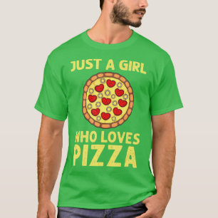 T-shirt Amoureux de la pizza Drôle filles Cool Pizz