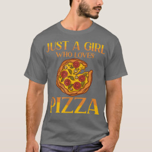 T-shirt Amoureux de la pizza Drôle filles Cool Pizz