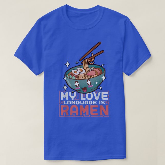 T-shirt Amoureux De L'Anime Kawaii Japanes (Design devant)