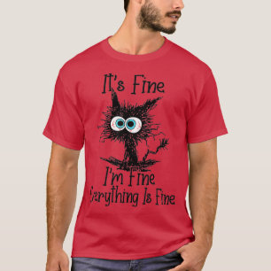 T-shirt Amoureux de les chats amusants C'est bon Je vais b