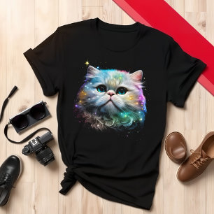 T-shirt Amoureux de les chats Artistique de chat Tee