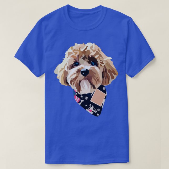 T-shirt Amoureux de les chiens (Design devant)