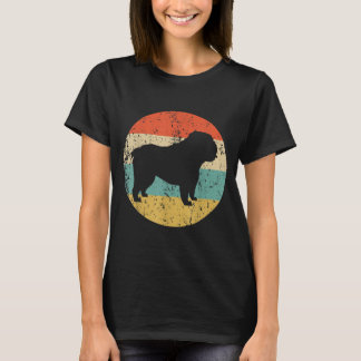 T-shirt amoureux de les chiens | Français Cadeau Bulldog P
