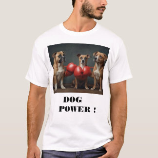 T-SHIRT AMOUREUX DE LES CHIENS RÊVE !