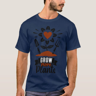 T-shirt Amoureux de les jardins Plantes Jardinage
