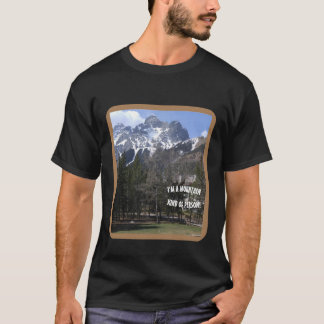 T-shirt amoureux de montagne