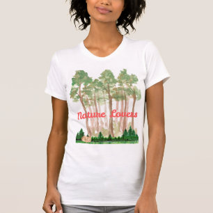 T-shirt amoureux de nature