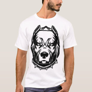 T-shirt Amoureux de Pit Bull