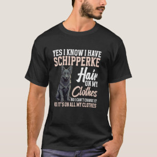 T-shirt Amoureux de Schipperke Amoureux des Chiens Amoureu