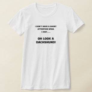 T-shirt Amoureux de teckel 