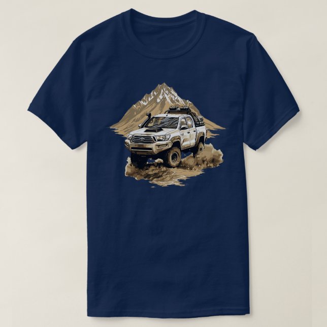 T-shirt Amoureux de Toyota Hilux (Design devant)