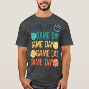 T-shirt Amoureux de volley-ball amusant Ventilateur Joueur