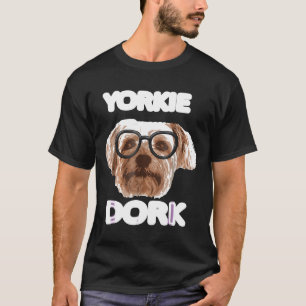T-shirt Amoureux de Yorkie Dork Terrier du Yorkshire  Chie