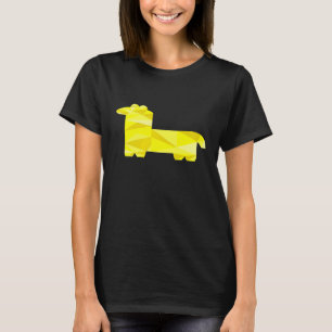 T-shirt Amoureux des animaux de polygone Cool de lama géo