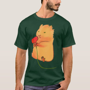 T-shirt Amoureux des animaux de sèche-cheveux Hamster