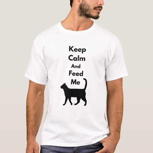 T-shirt Amoureux des chats (Devant)