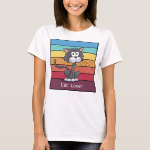 T-shirt Amoureux des chats festif