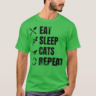 T-shirt Amoureux des chats fille de programme
