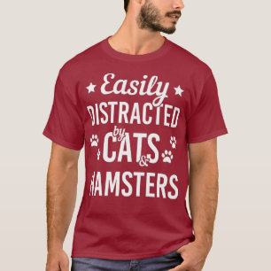T-shirt Amoureux des chats Hamster Chats Lover Et Hamsters