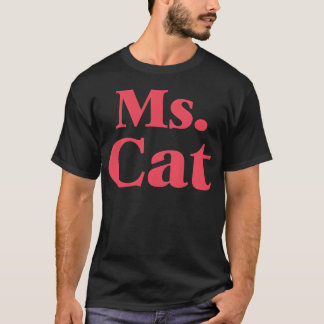 T-shirt Amoureux des chats Mme Cat garçon
