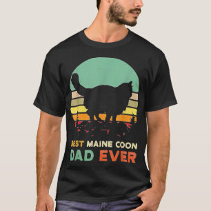 T-shirt Amoureux des chats Retro Maine Coon Propriétaire d